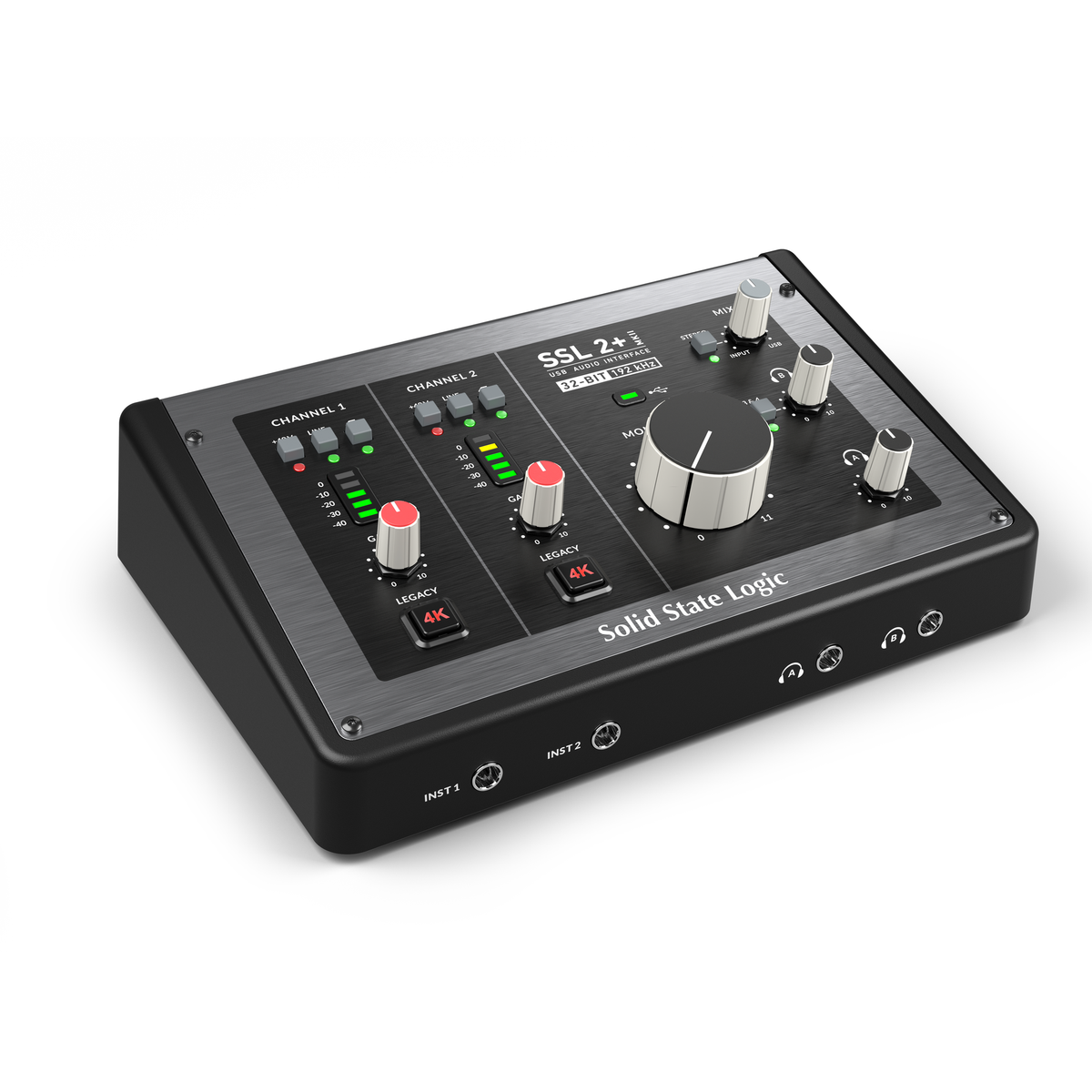Solid State Logic SSL 2+ MKII 2-in/4-out Audio Interface – Luther Music