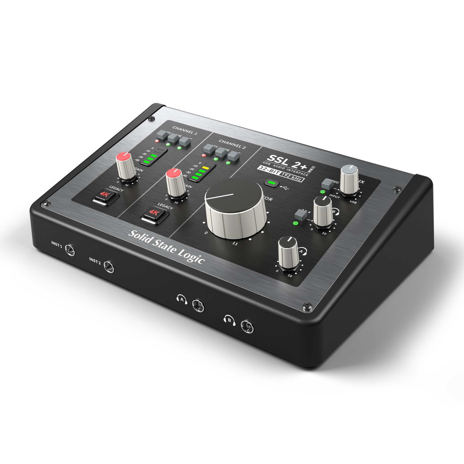 Solid State Logic SSL 2+ MKII 2-in/4-out Audio Interface Solid State Logic SSL 2+ MKII 2-in/4-out Audio Interface
