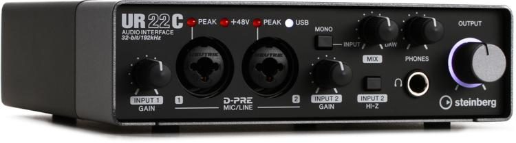[DEMO UNIT] Steinberg UR22C 2-in/2-out USB Audio Interface