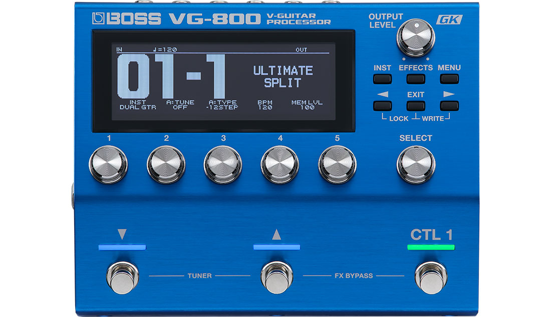 Boss VG-800 V-Guitar Modeling Processor