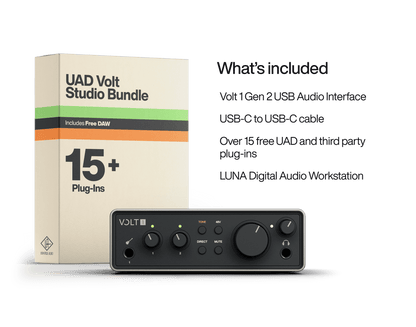 Universal Audio VOLT 1 Gen 2 2-in/2-out USB-C Audio Interface
