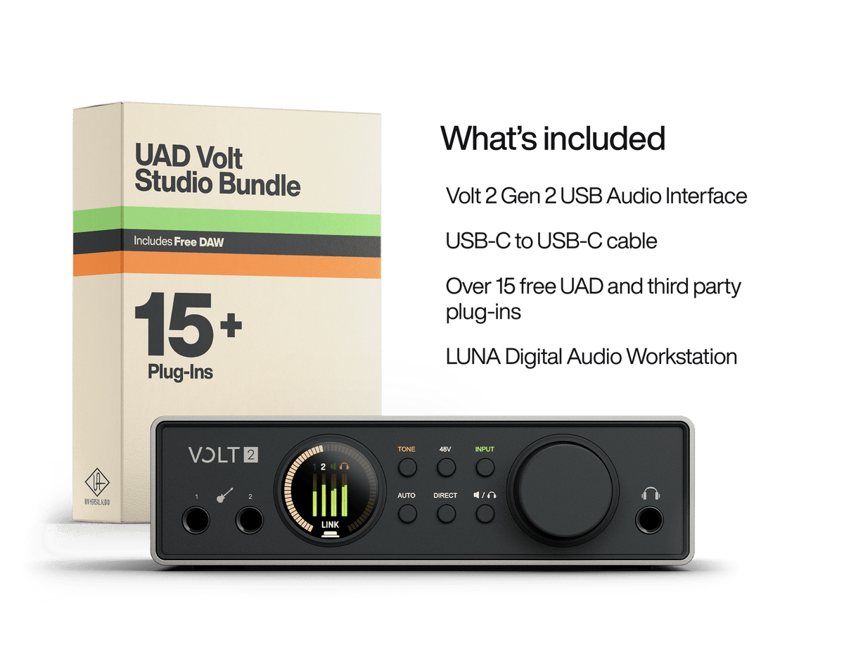 Universal Audio VOLT 2 Gen 2 2-in/4-out USB-C Audio Interface