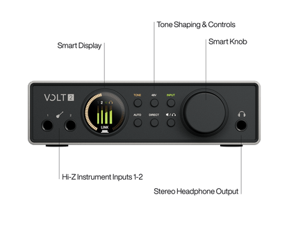 Universal Audio VOLT 2 Gen 2 2-in/4-out USB-C Audio Interface