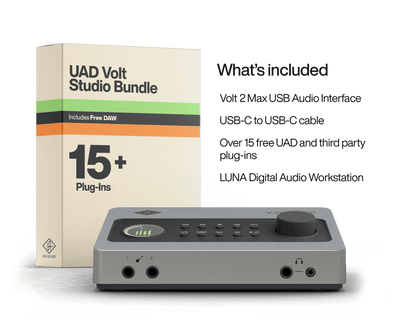 Universal Audio VOLT 2 Max 10-in/4-out USB-C Audio Interface
