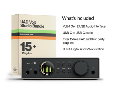 Universal Audio VOLT 4 Gen 2 12-in/6-out USB-C Audio Interface