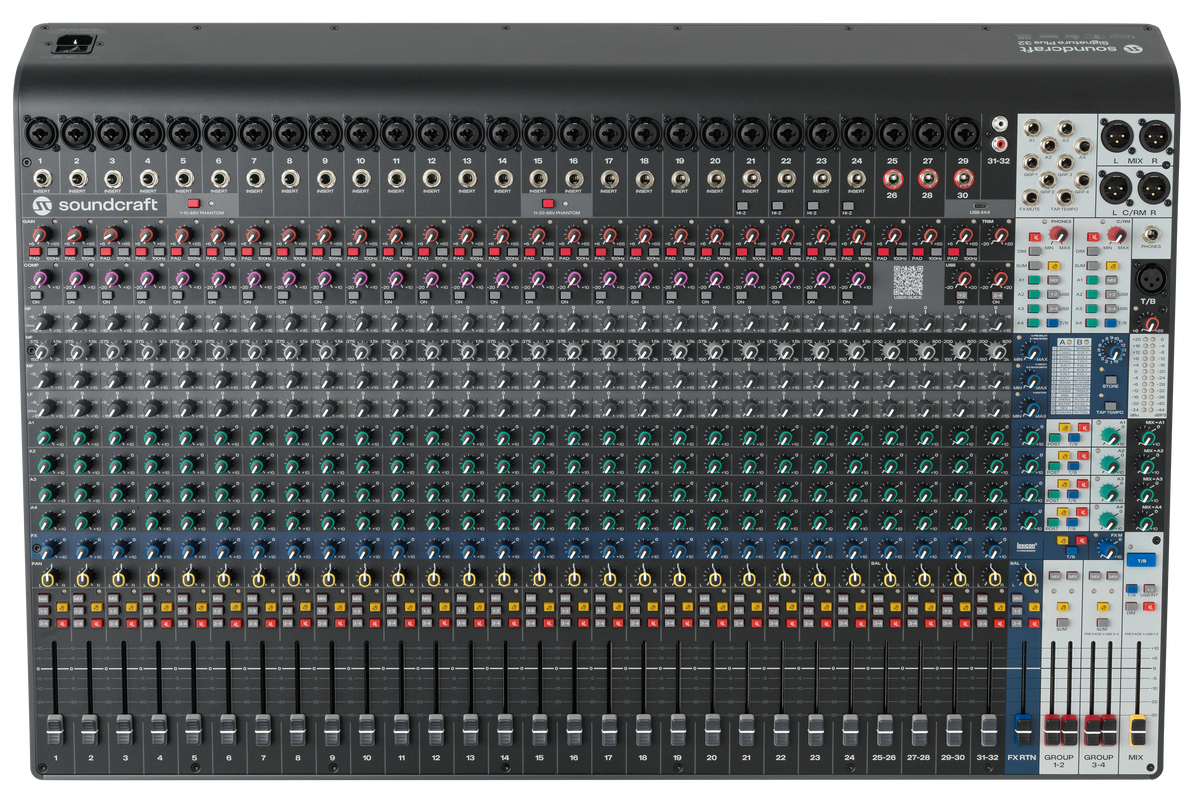 Soundcraft SIGNATURE PLUS 32 Analog Mixing Console