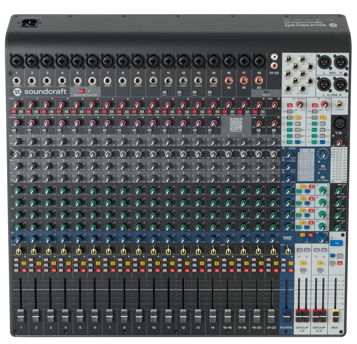 Soundcraft SIGNATURE PLUS 22 Analog Mixing Console