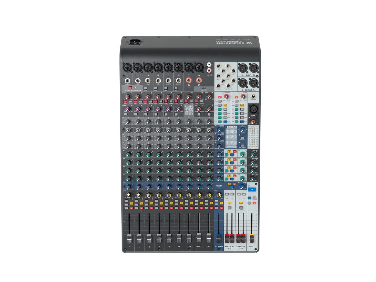 Soundcraft SIGNATURE PLUS 12 Analog Mixing Console