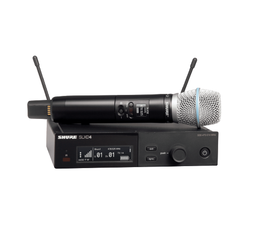 Shure SLXD24/B87A Wireless Handheld Microphone System