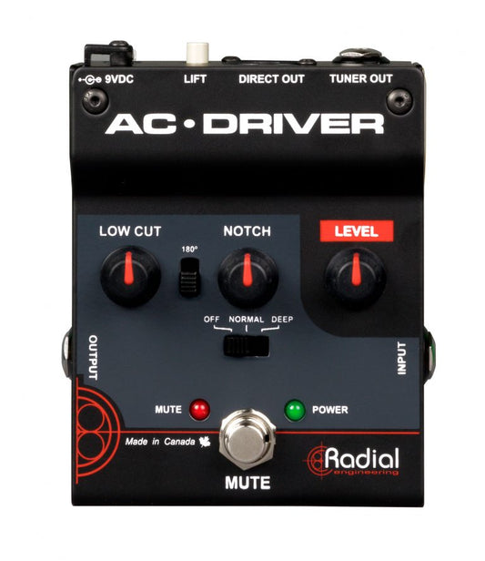 Radial Engineering AC Driver Compact Acoustic Preamp