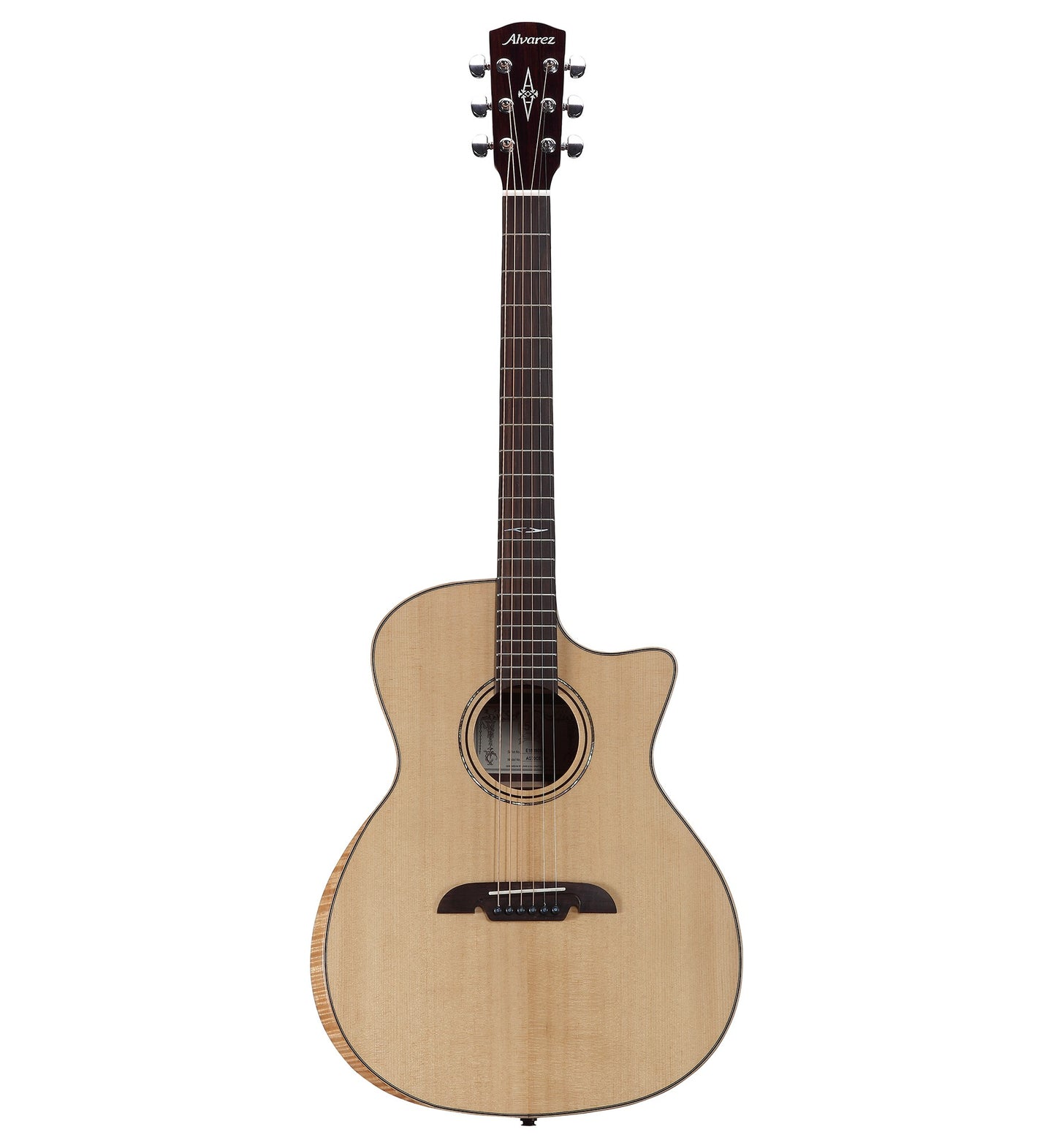 Alvarez AG70WCEAR Solid Top Grand Auditorium Acoustic Guitar with Pickup