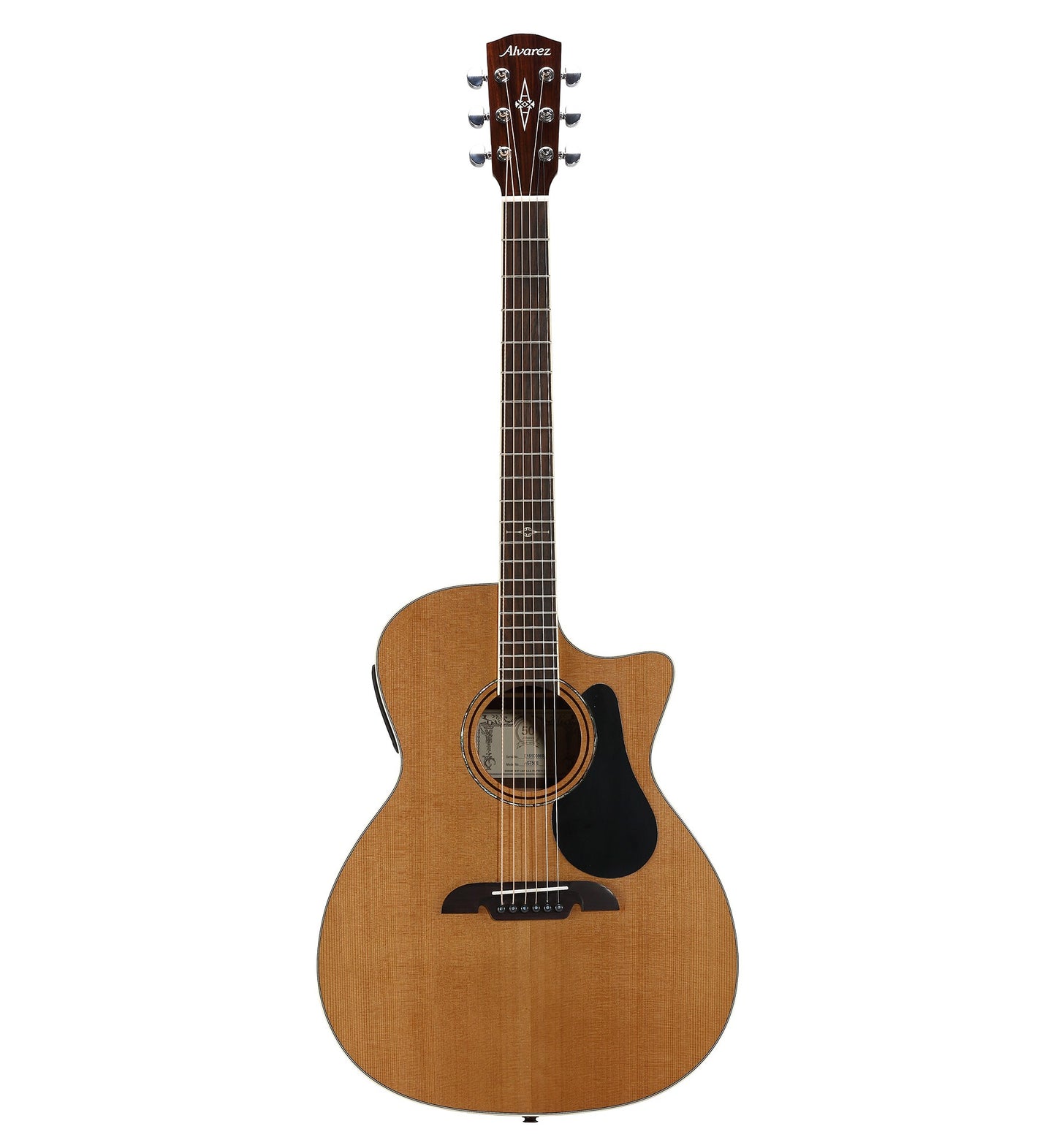 Alvarez AG75WCE Solid Top Grand Auditorium Acoustic Guitar with Pickup