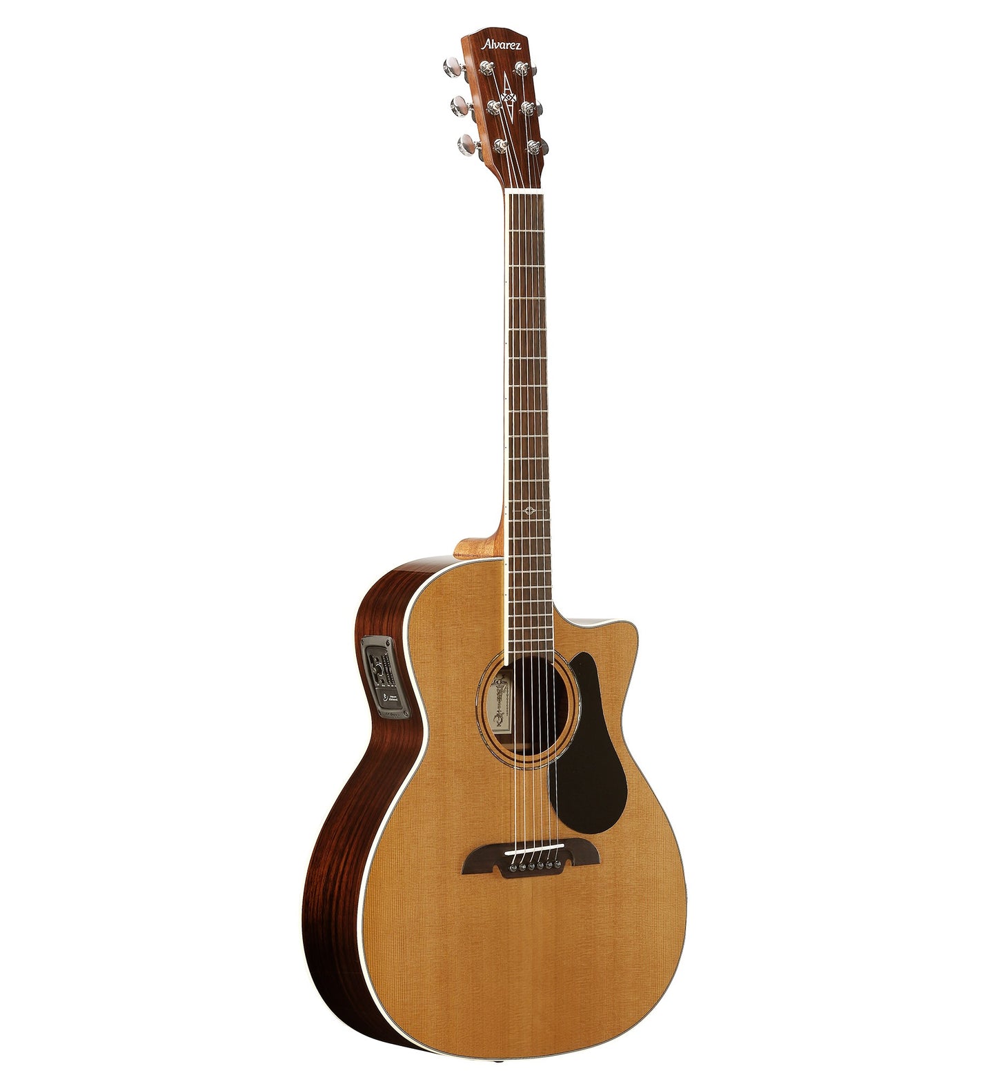 Alvarez AG75WCE Solid Top Grand Auditorium Acoustic Guitar with Pickup