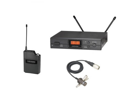 Audio Technica ATW2110b/829cW Wireless Lavalier Microphone System