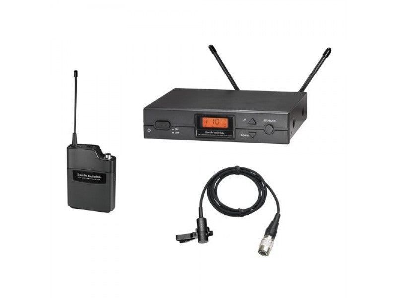 Audio Technica ATW2110b/831cW Wireless Lavalier Microphone System