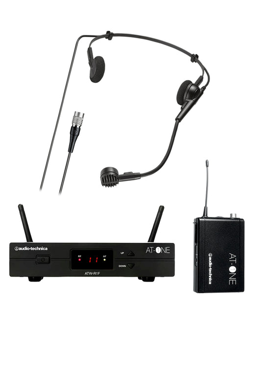 Audio Technica ATW11/PRO8HEcW AT-ONE Wireless Headset Microphone System