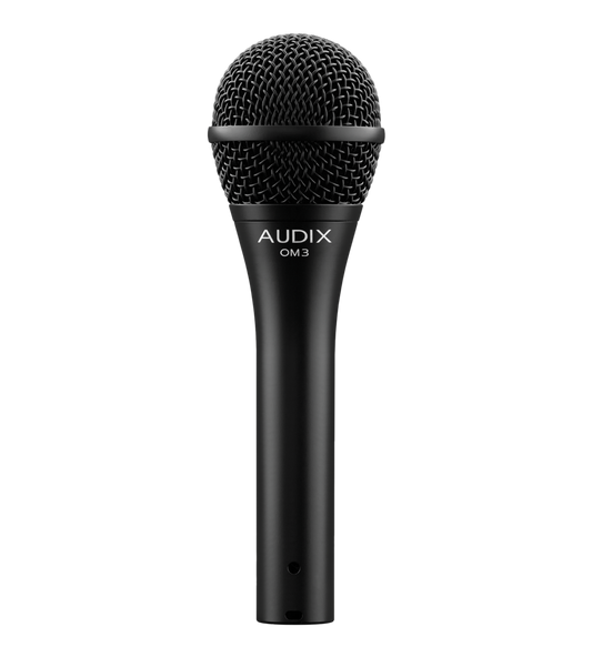Audix OM3 Hypercardioid Dynamic Vocal Microphone