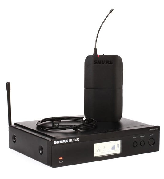 Shure BLX14R/W93 Wireless Lavalier Microphone System
