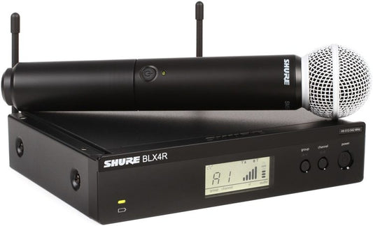 Shure BLX24R/SM58 Wireless Rackmount Handheld Microphone System