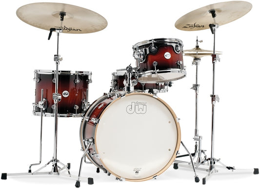 DW Design Series Mini-Pro 18" 4pc Drumset with Hardware