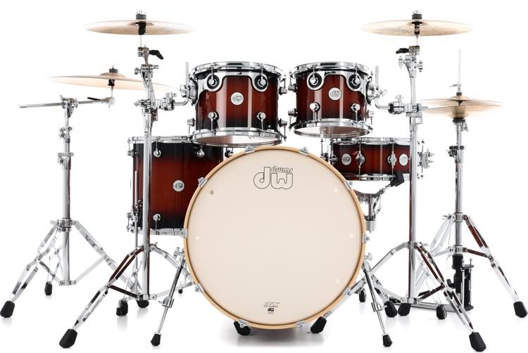 DW Design Series 22" 5pc Drumset with Hardware