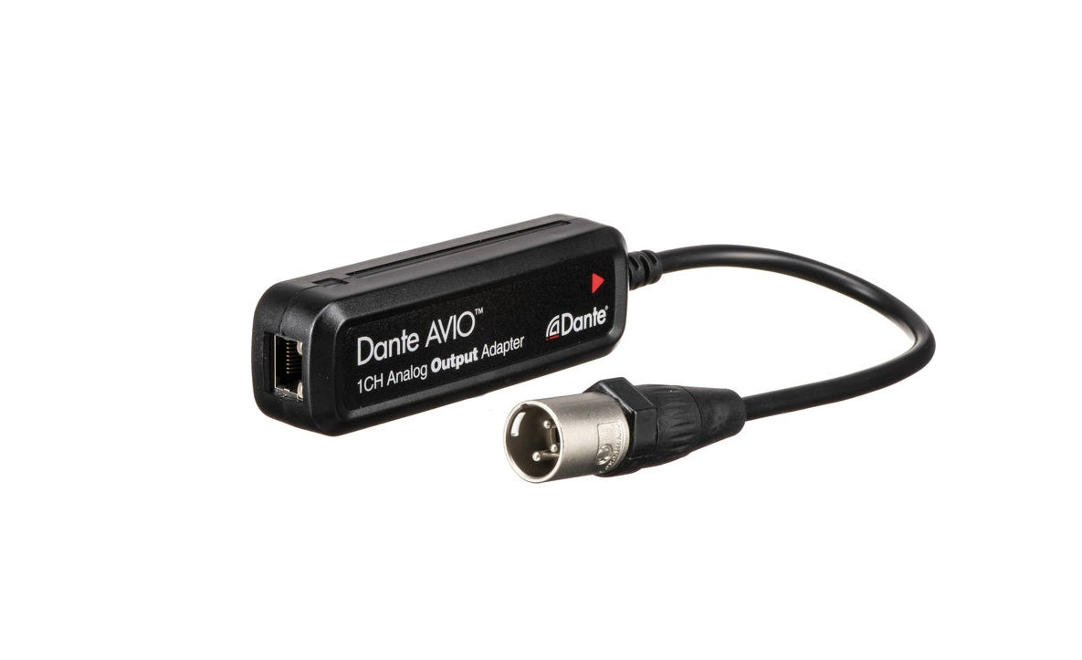Audinate ADP-DAO-AU-0x1 Dante AVIO Analog Adapter Output 1 Channel