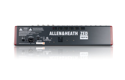 Allen & Heath ZED-16FX 16-Channel Analog Mixer with Effects