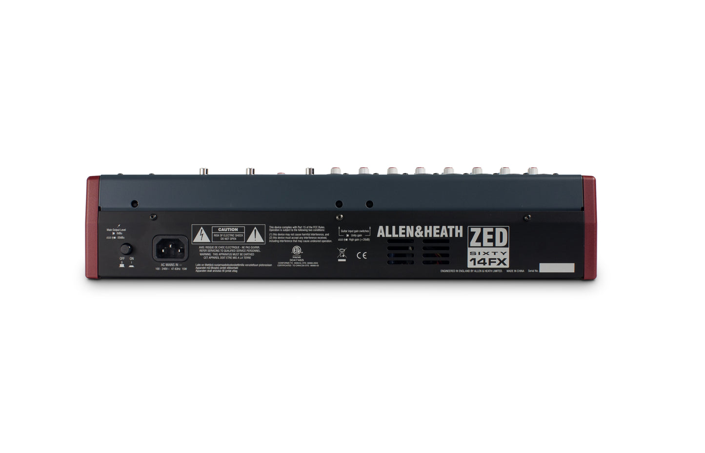 Allen & Heath ZED60-14FX 14-Channel Analog Mixer with Effects