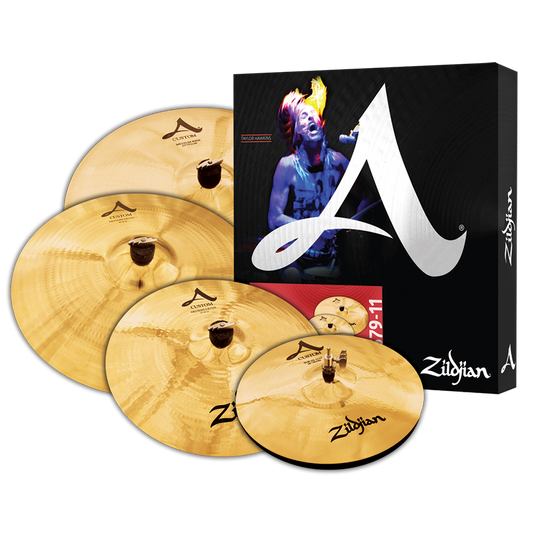 Zildjian A20579-11 A Custom Cymbal Set