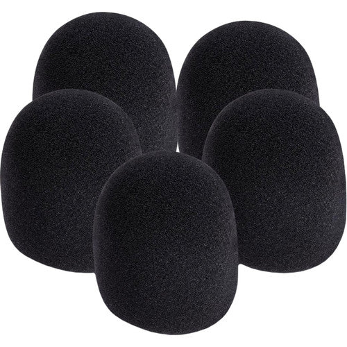 Onstage ASWS58B Microphone Foam Shield (Pack of 5)