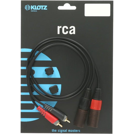 Klotz AT-CM0300 3m RCA-XLR Twin Cable