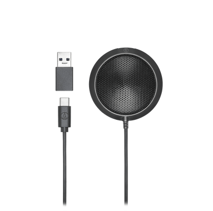 Audio Technica ATR4697-USB Omnidirectional Condenser Boundary Microphone