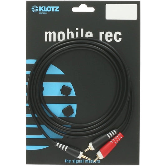Klotz AY7-0200 2m Y-Cable (3.5mm TRS - 2x RCA)