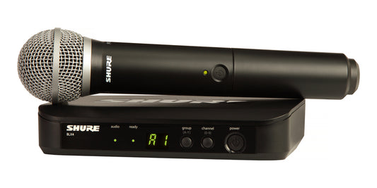 Shure BLX24/PG58 Wireless Handheld Microphone System