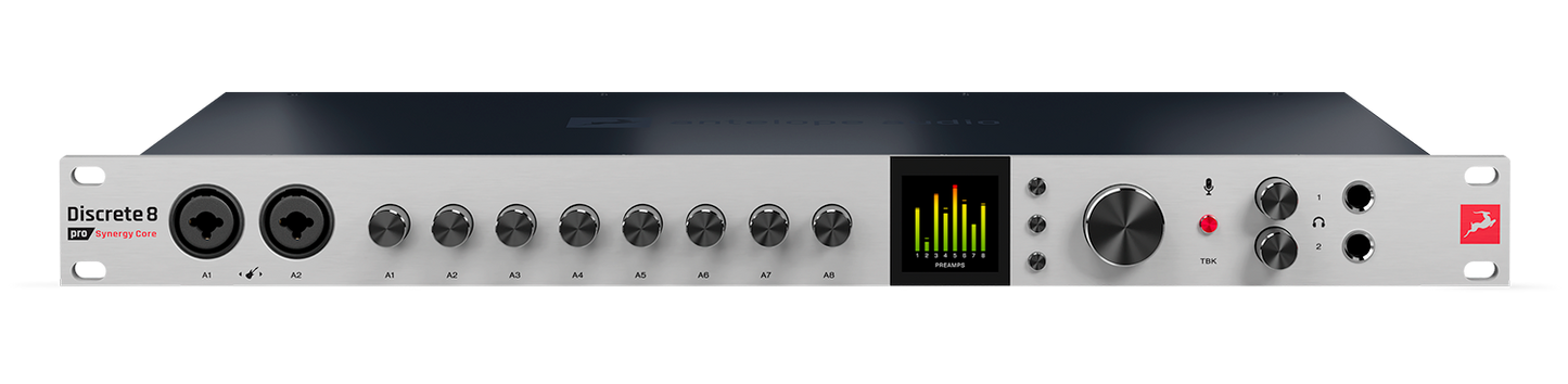 Antelope Audio Discrete 8 Pro Synergy Core 26x32 Thunderbolt/USB Audio Interface