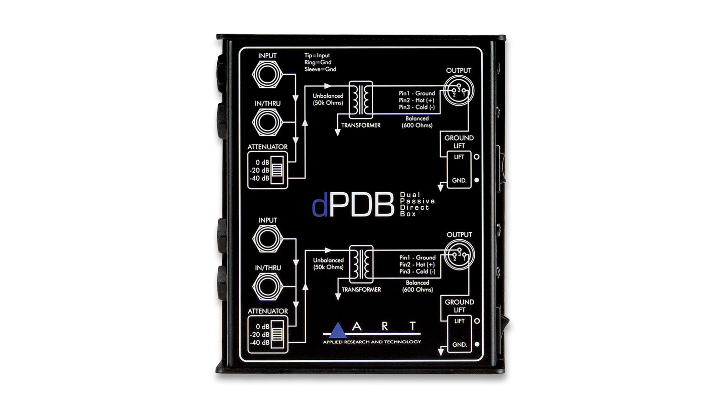 ART dPDB Dual Passive DI Box