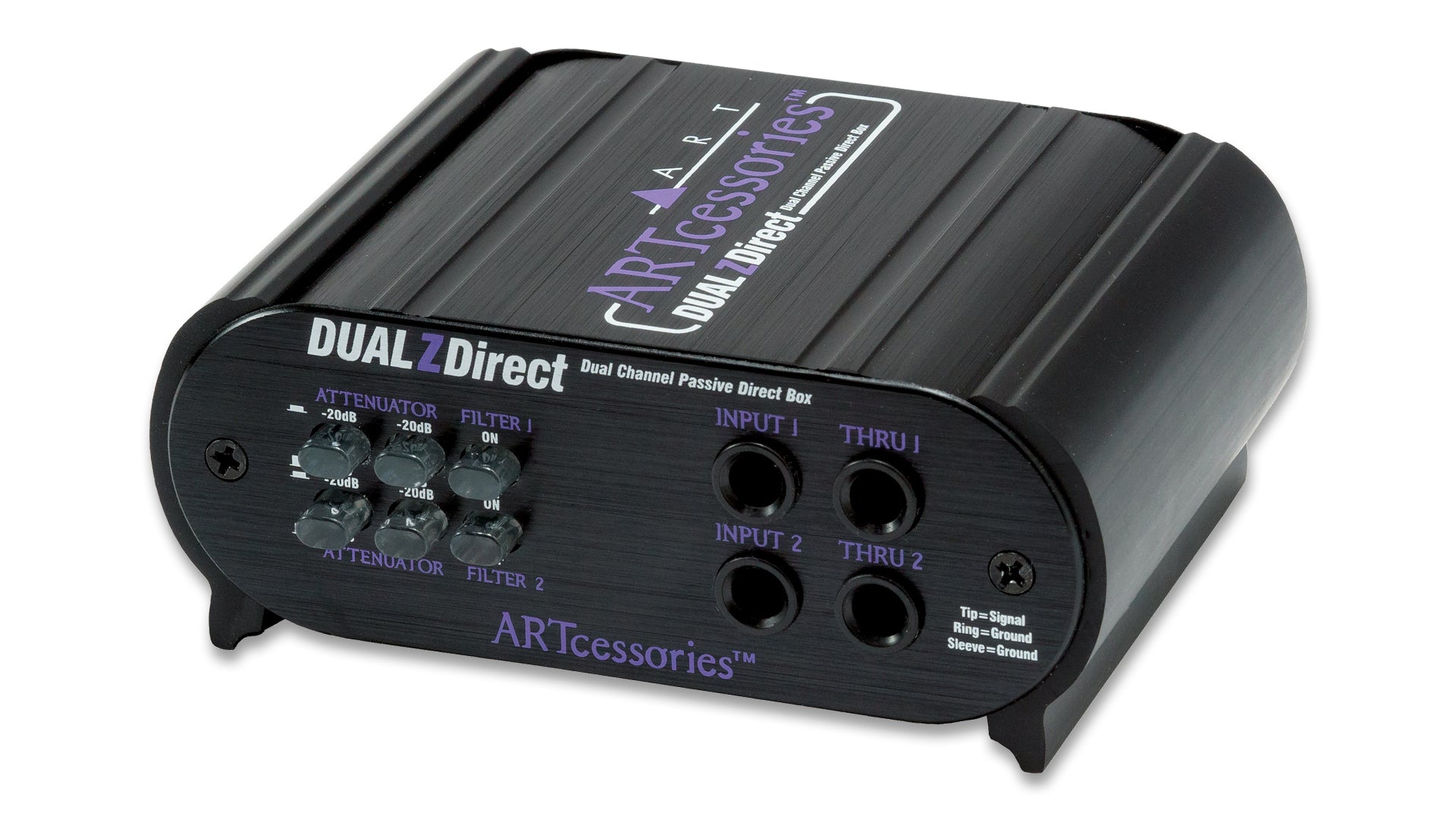 ART DualZDirect Dual Professional Passive Direct Box – Luther Music
