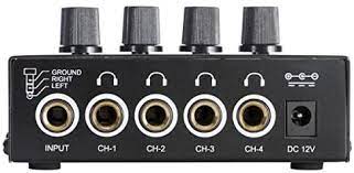 Onstage HA4000 4 Channel Headphone Amplifier