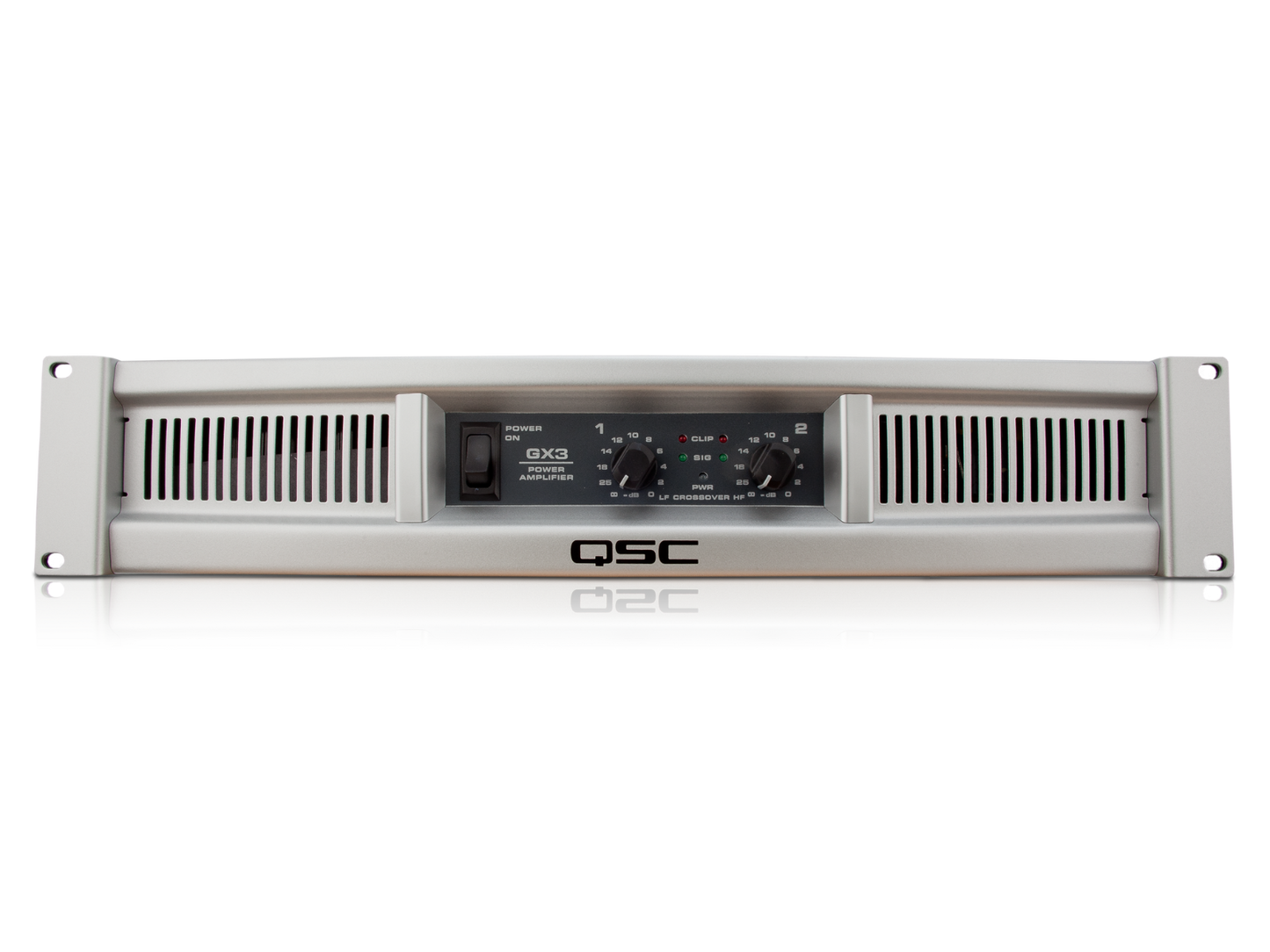 QSC GX3 Dual Channel 300W/8Ohms Power Amplifier