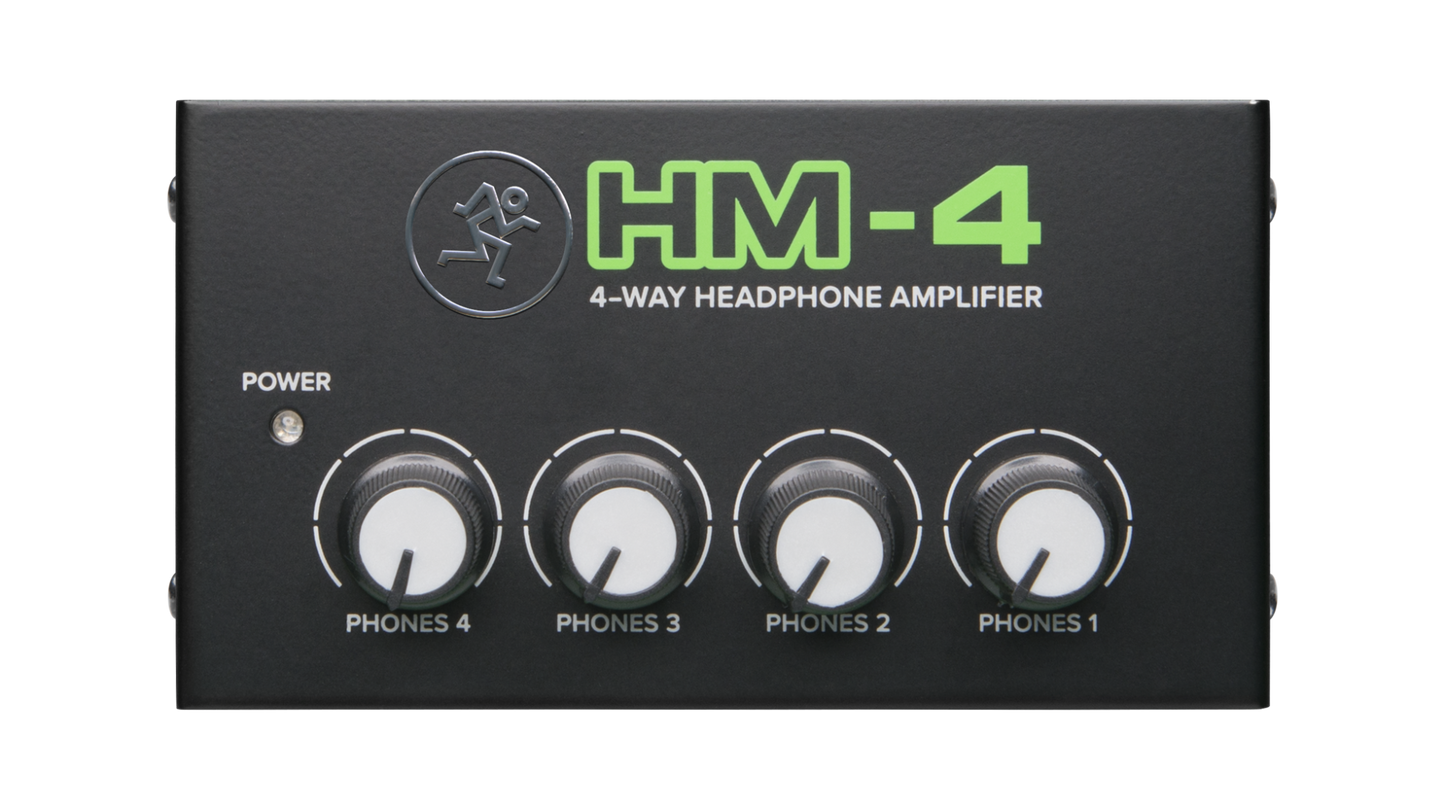 Mackie HM4 4 Channel Compact Headphone Amplifier