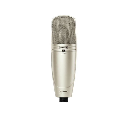Shure KSM44A Large Diaphragm Multipattern Condenser Microphone