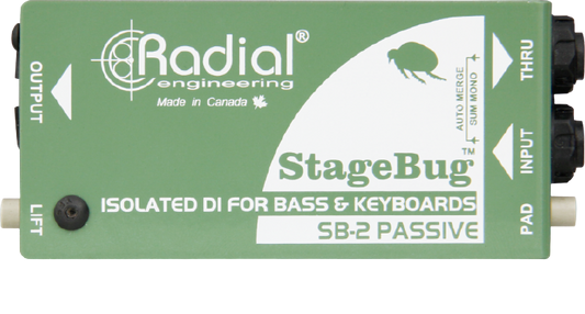 Radial Engineering StageBug SB-2 Mono Passive DI Box