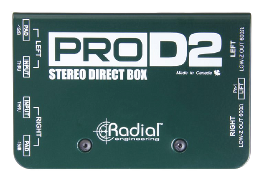 Isolate Di Box DI Boxes & Line Isolators – Luther Music