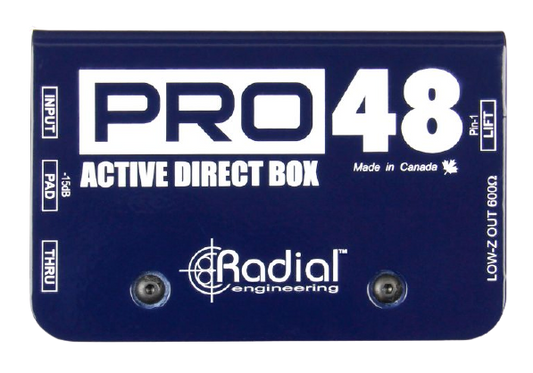 Radial Engineering Pro48 Mono Active DI Box