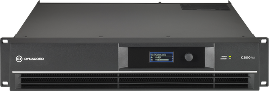 Dynacord C2800FDi 2x1400W Power Amplifier with DSP