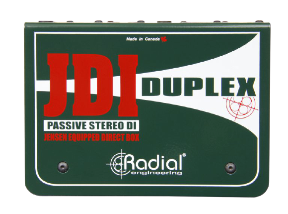 Radial Engineering JDI Duplex Stereo Passive Multimedia Direct Box