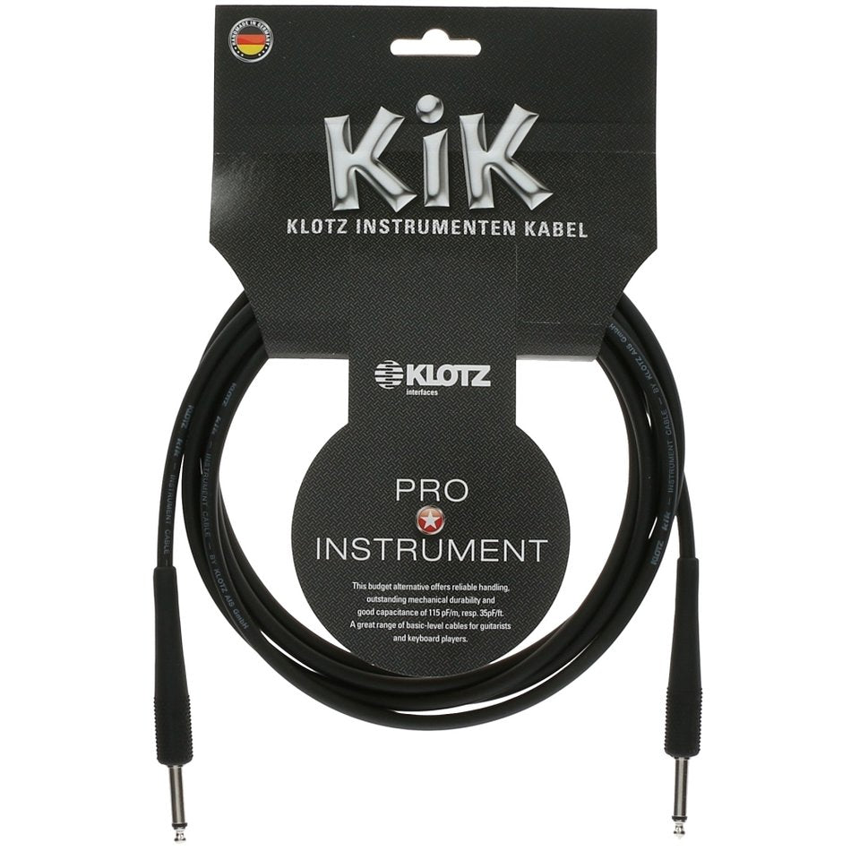 Klotz KIK3.0 3m Instrument Cable