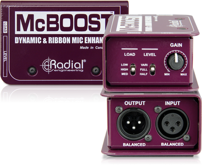 Radial Engineering McBoost Microphone Signal Booster