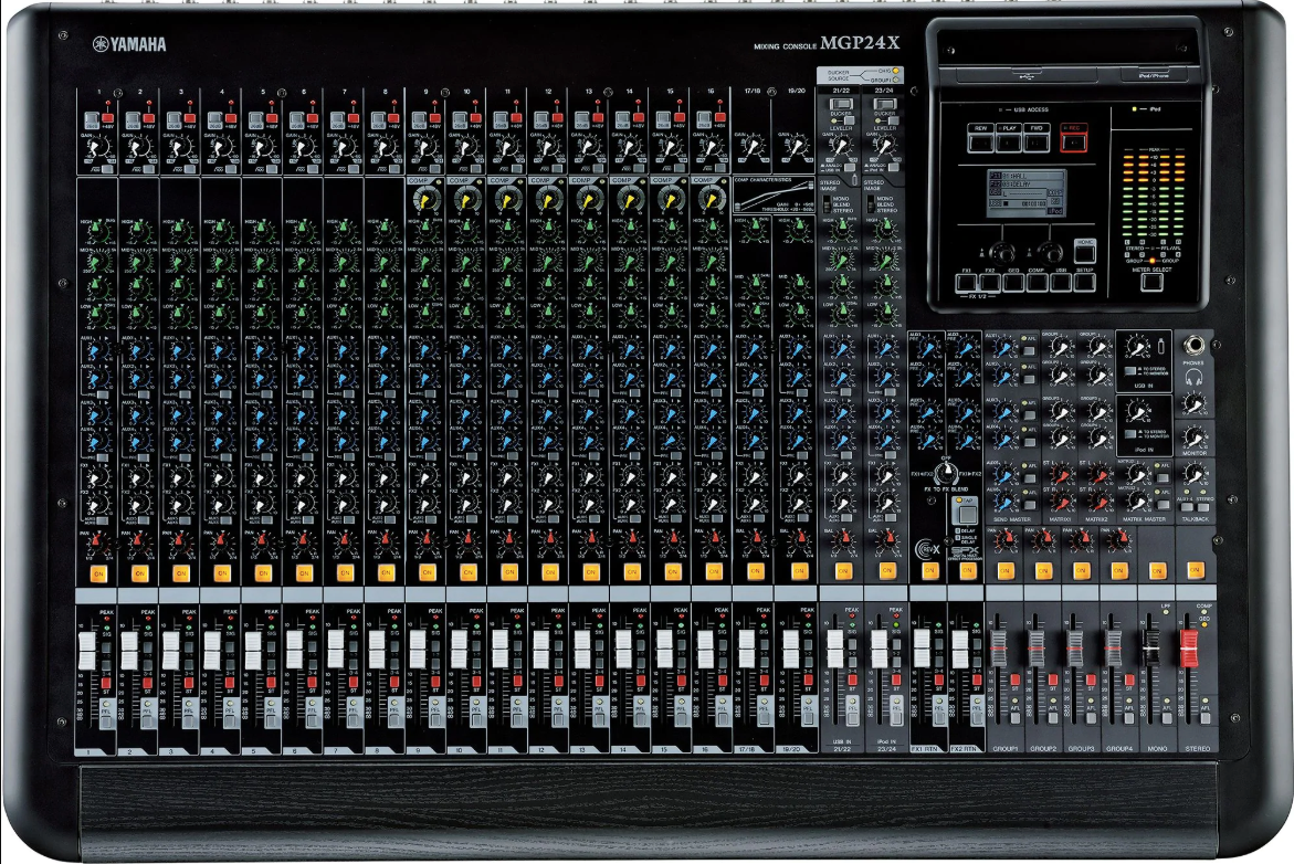 Yamaha MGP24X 24-Channel Premium Analogue Mixing Console