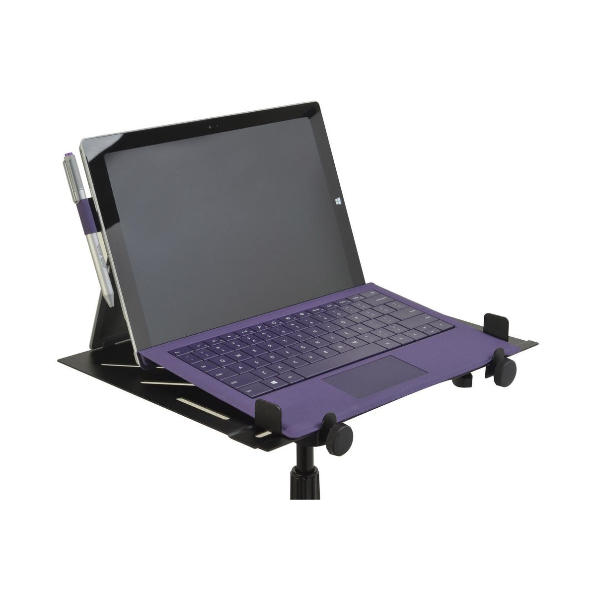 Microcomputer Tray Onstage MSA5000 Laptop Tray Mount for Microphone Stands – Luther Music